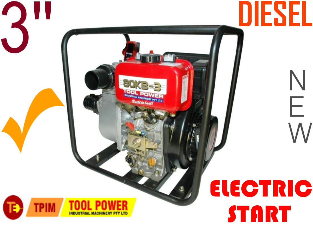 Water Pump 7 hp diesel engine 3''